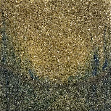 Attentive No. 1 gold crystal glitter abstract landscape