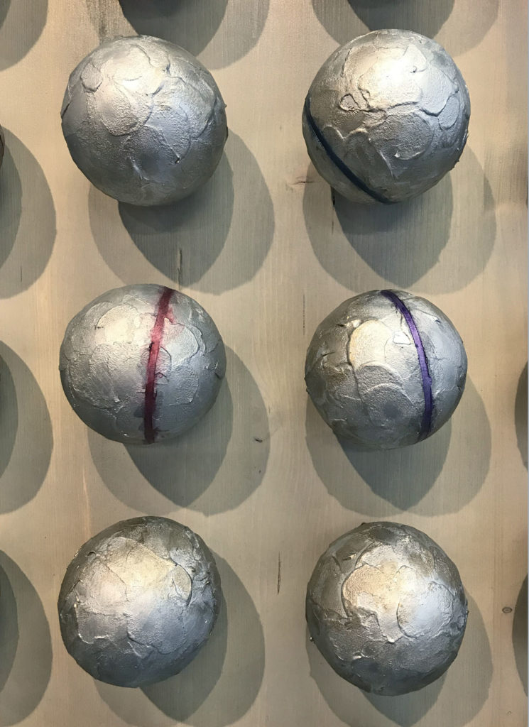 Silver Lined Spheres