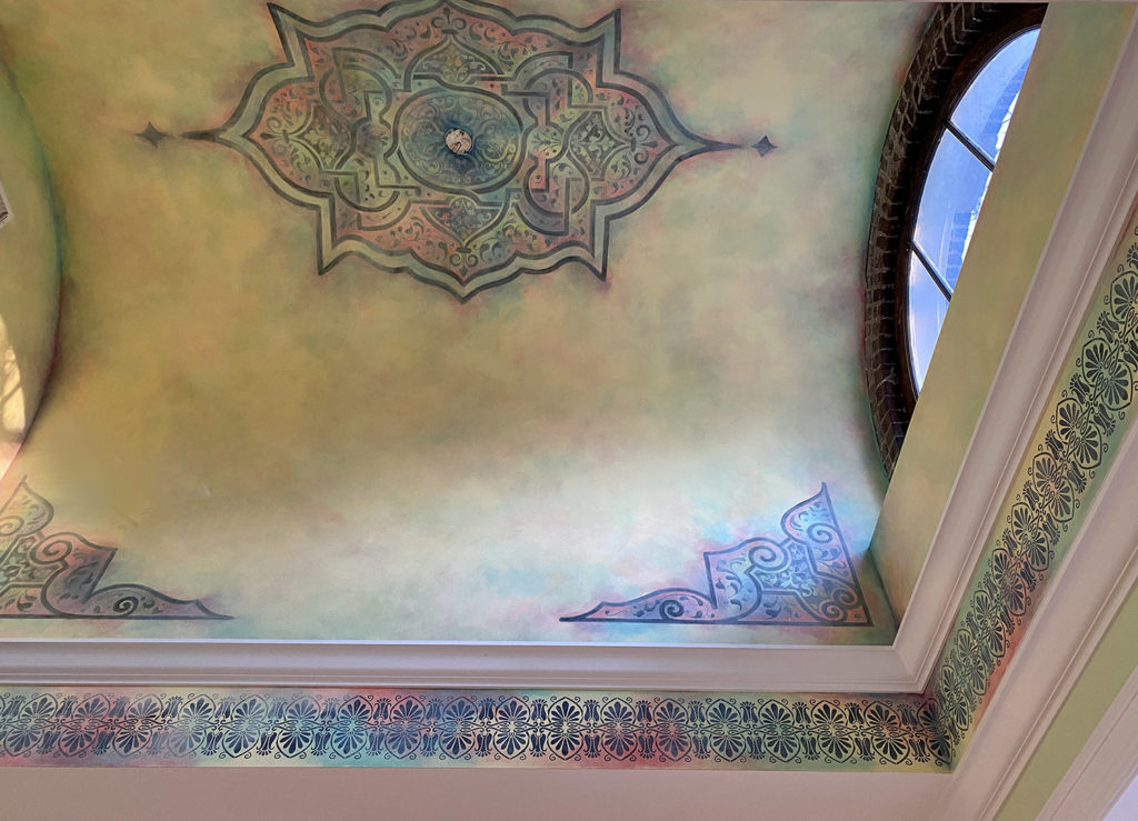 Islamic moroccan barrel ceiling design