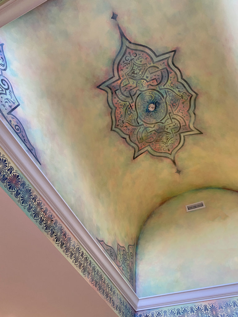 Islamic moroccan barrel ceiling design