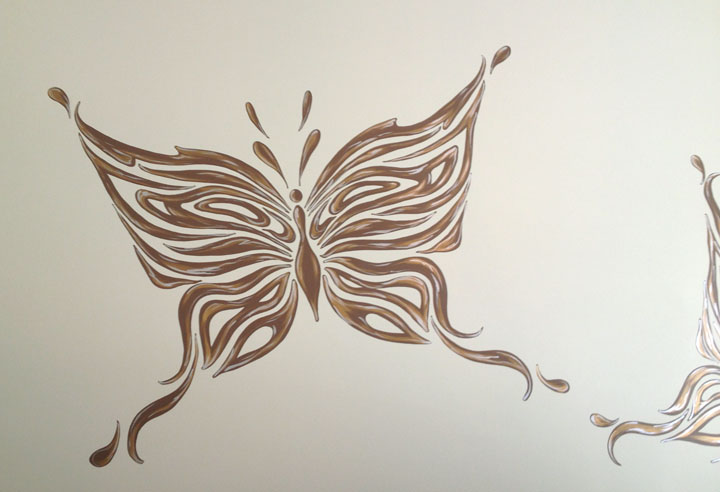 Modern Butterfly Design