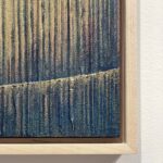 Changes No. 2.abstract full moon landscape modern plaster painting small