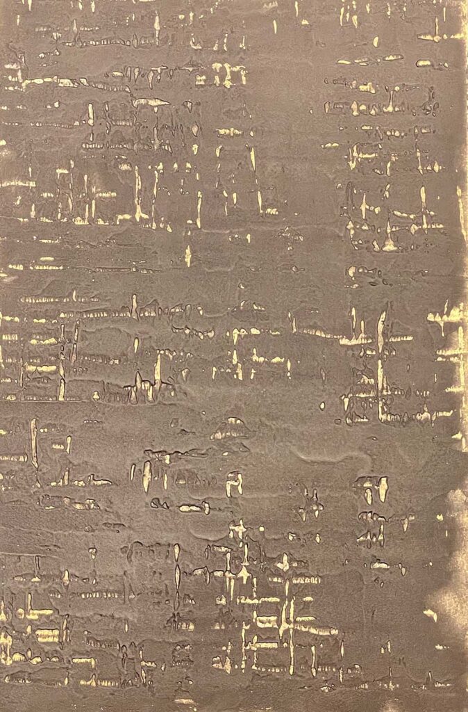 Faux Cork wall faux finish