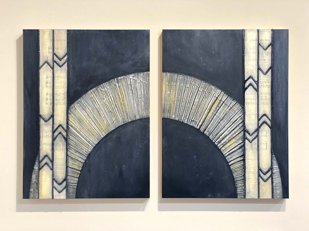 Exploitation original stained glass art
