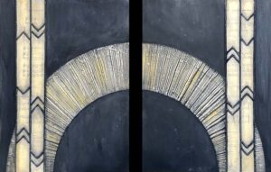 Exploitation original stained glass art