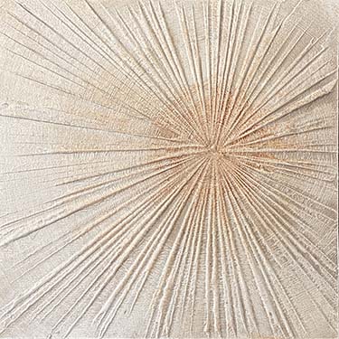 Finding Eachother Six original fine art painting tree rings with frame beige rust orange
