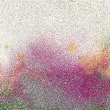 Free Spirit abstract glass bead mixed media original art