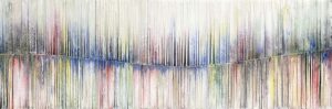 Give Me a Lifefline original rainbow plaster painting