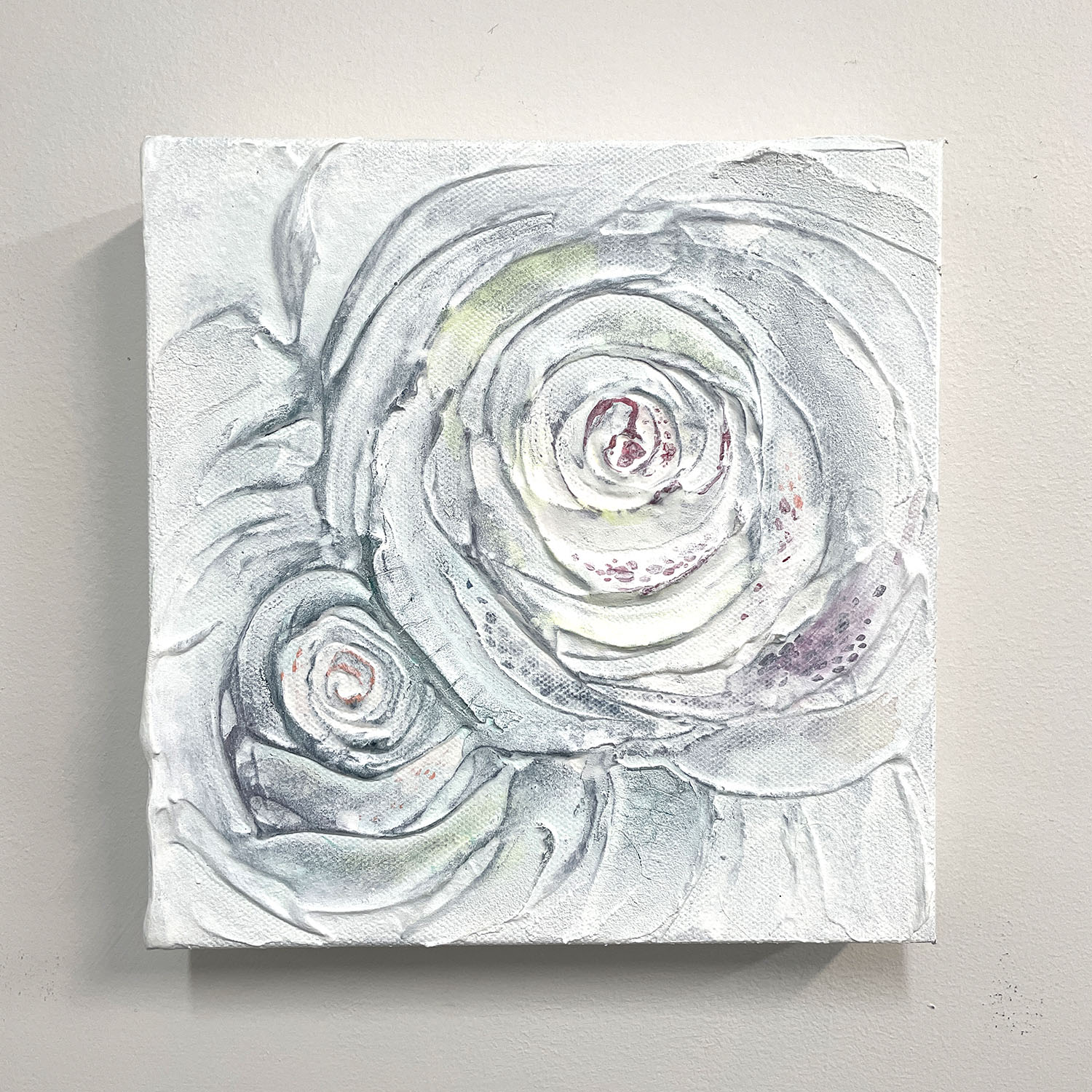 Healing4 abstract rose painting