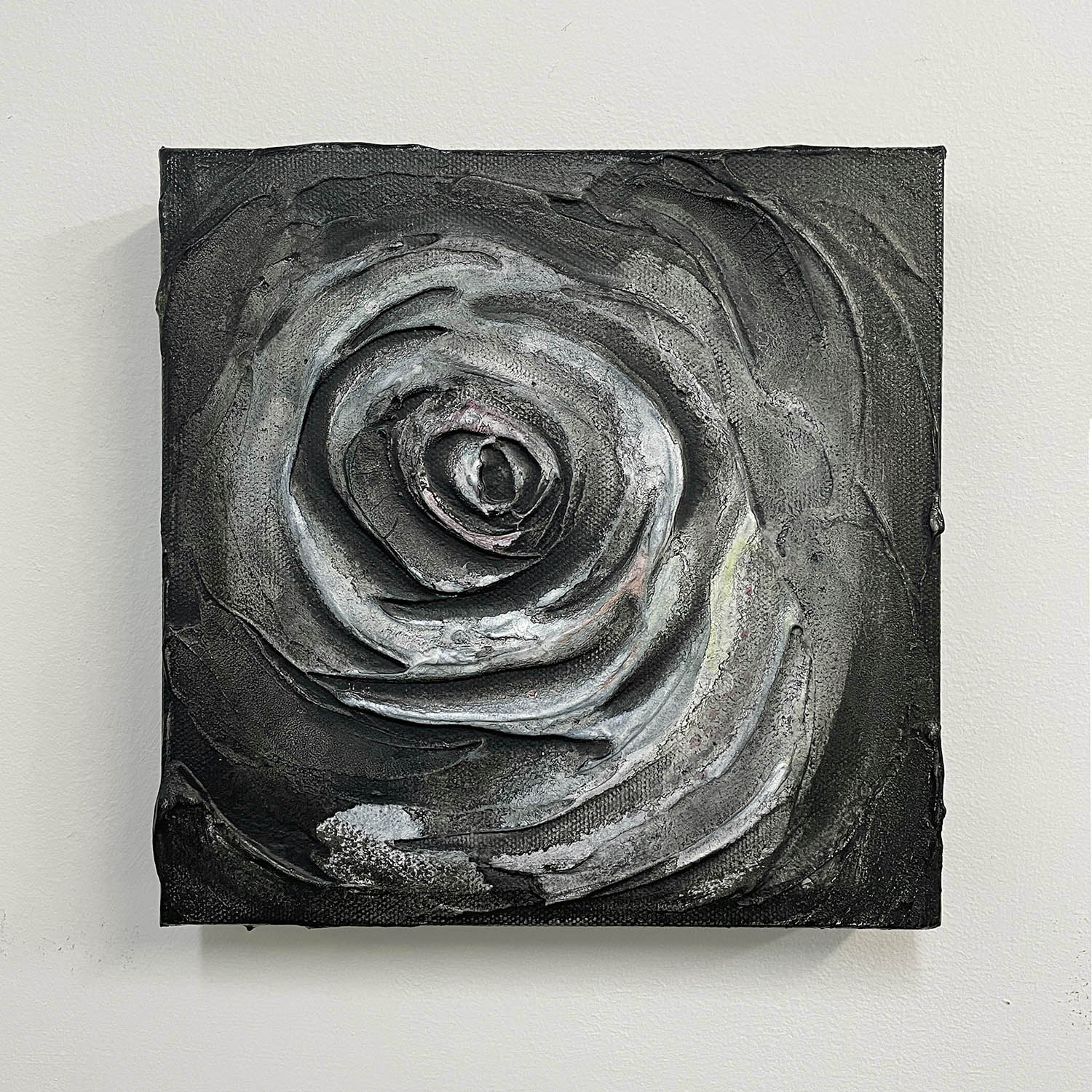 Healing9 abstract rose painting