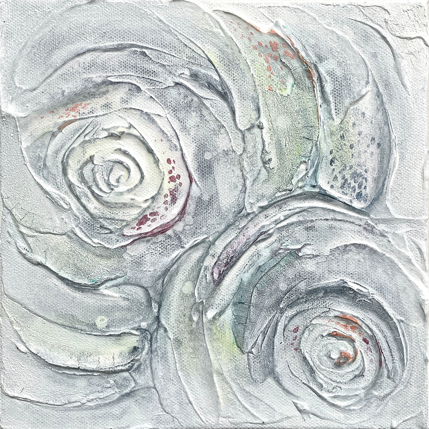 Healing1 abstract rose painting