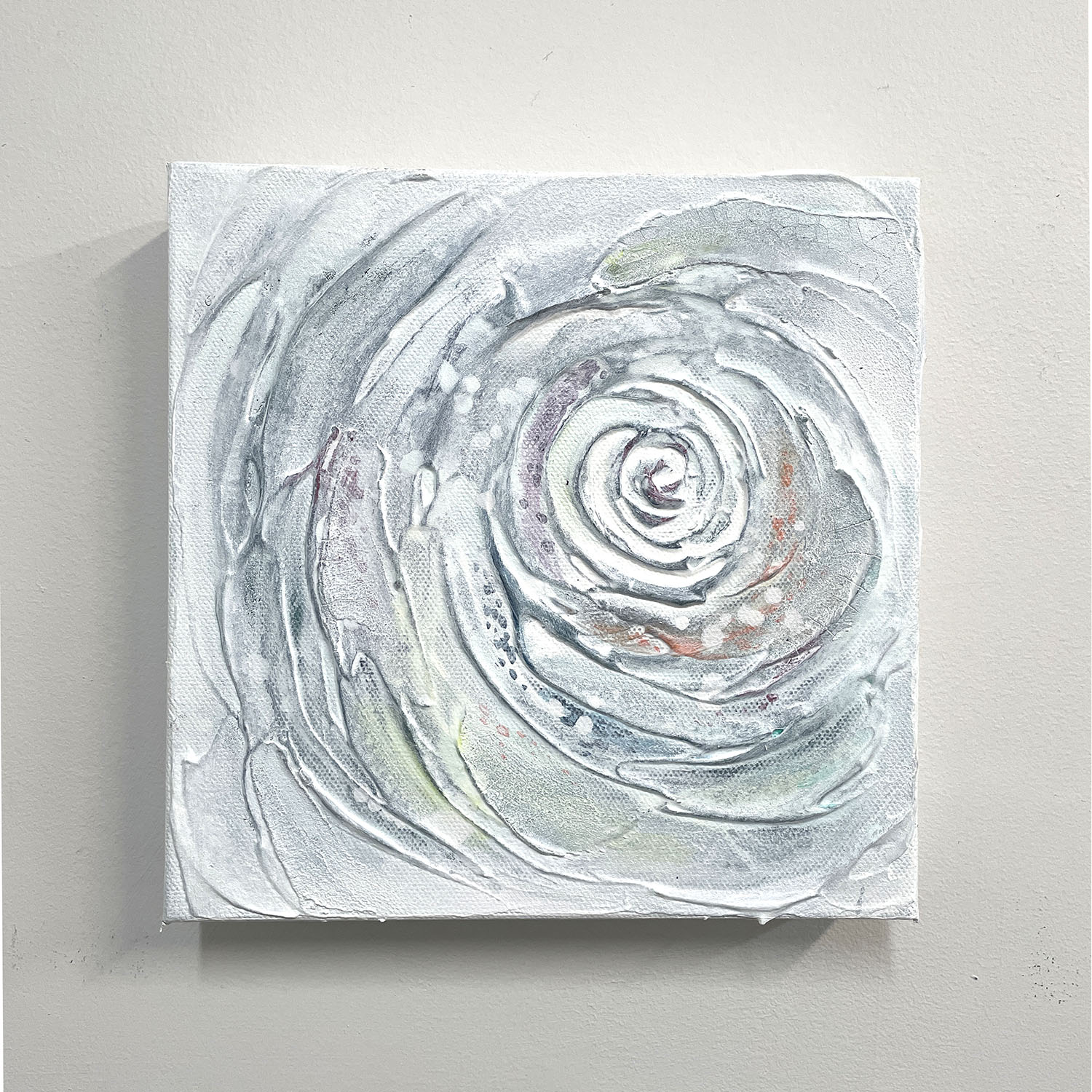 Healing3 abstract rose painting