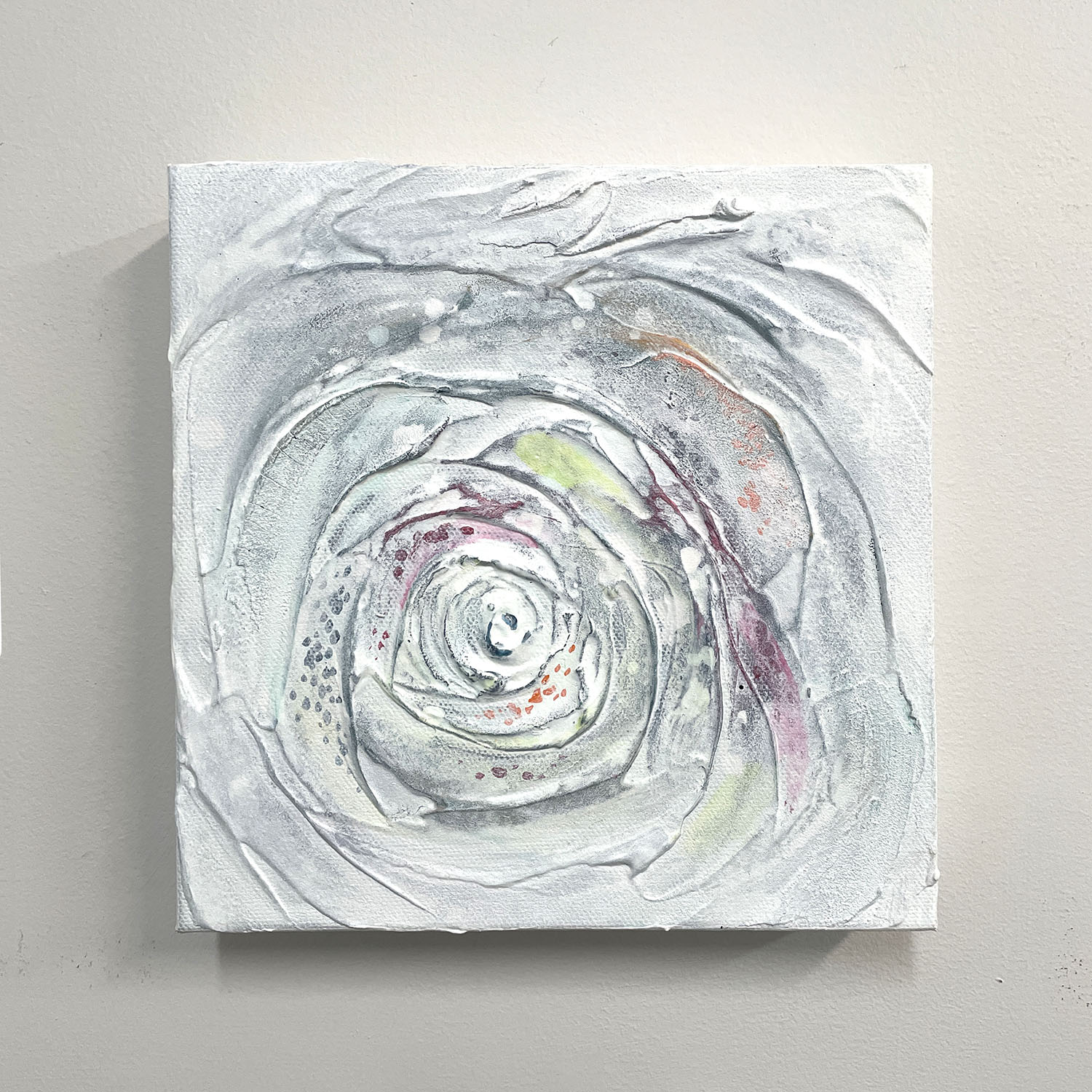 Healing2 abstract rose painting