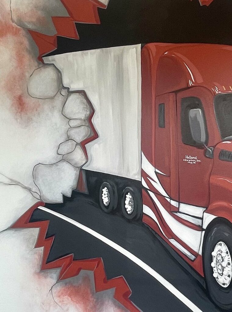 Trucking Company Murals Signage