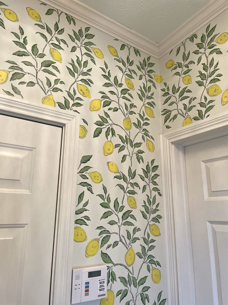 Lemon Tree Mural Design