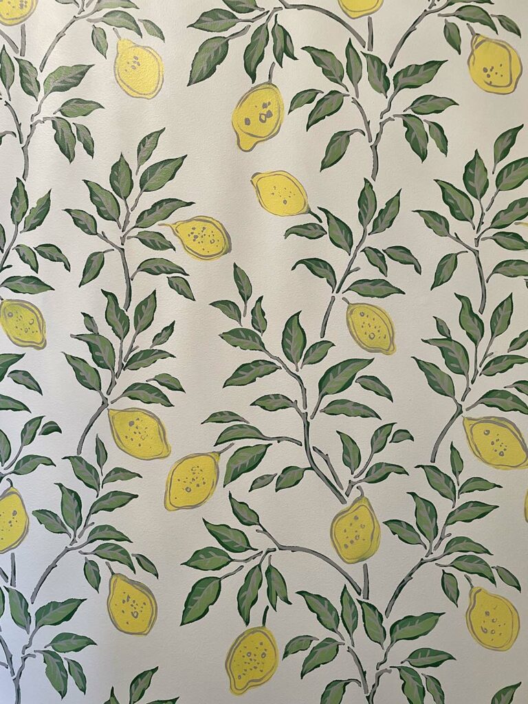 Lemon Tree Mural Design