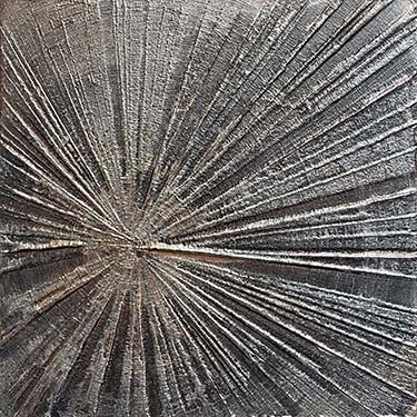 Love Thyself No. One original starburst treebark mini painting