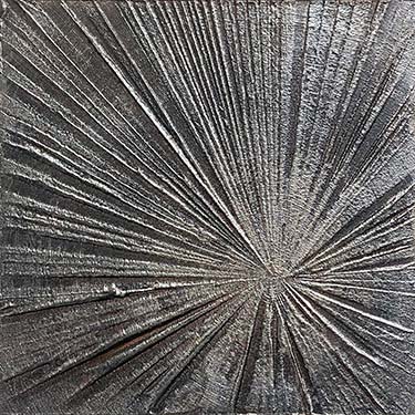 Love Thyself No. Three original starburst treebark mini painting