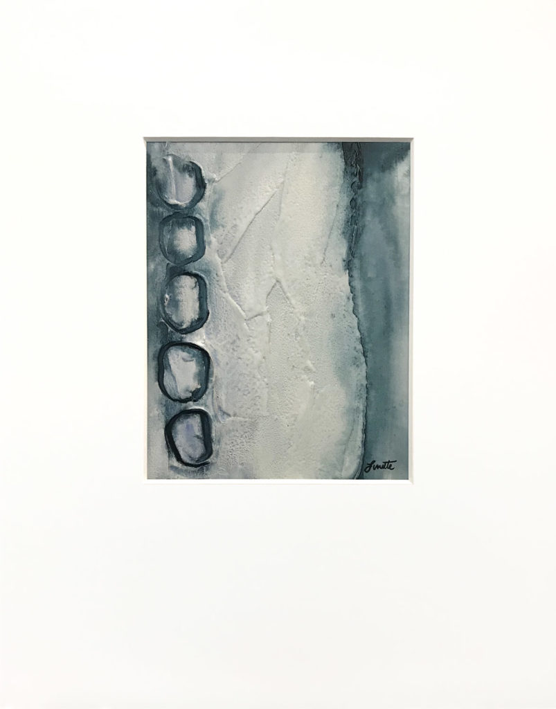 More Colors matted painting