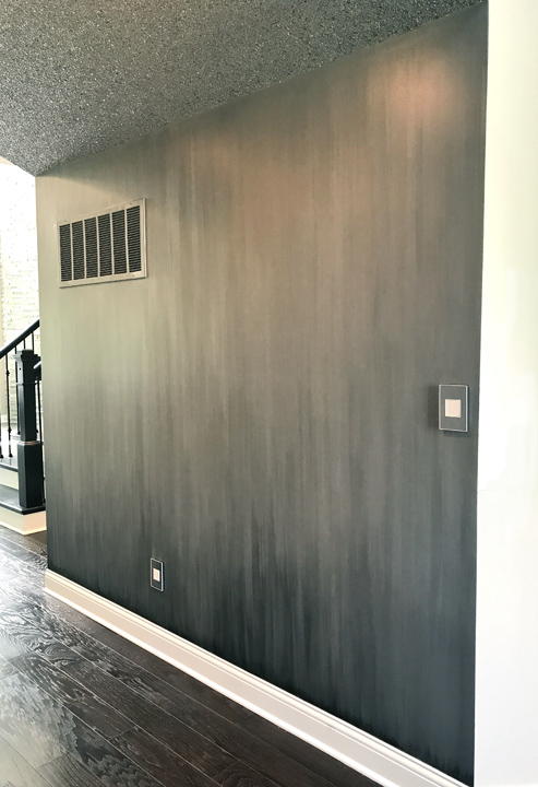 Ombre Waterfall Faux Finish