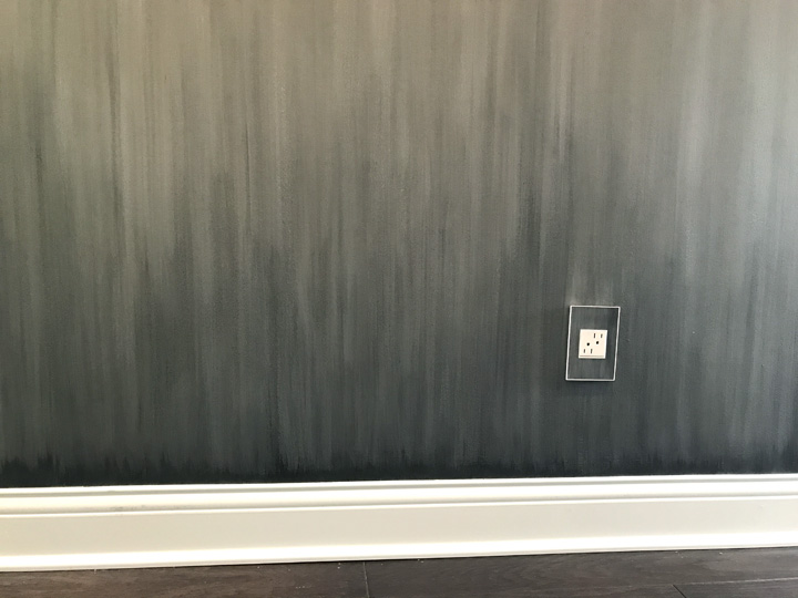 Ombre Waterfall Faux Finish
