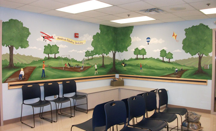 Dentist Waiting Room Mural