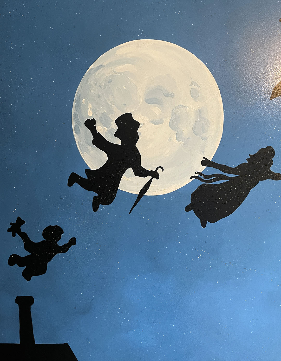 Peter Pan Kids Mural