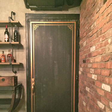Faux Vintage Bank Vault Door