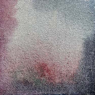 Temporary No. 1 abstract landscape glass bead painting