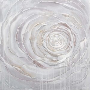 What Do I Want? abstract rose painting