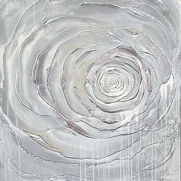 What Do I Want? abstract rose painting