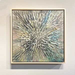 When the Stars Align Two modern abstract mum frame art piece