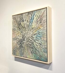 When the Stars Align Two modern abstract mum frame art piece